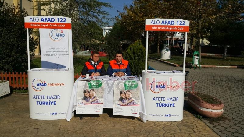 SAKARYA AFAD AKYAZI MYO’DA STANT AÇTI
