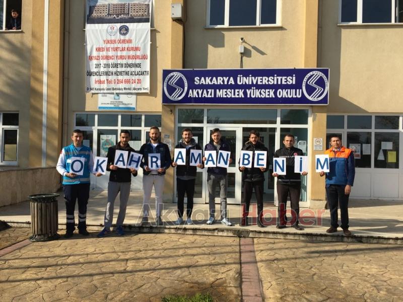 SAKARYA AFAD AKYAZI MYO’DA STANT AÇTI
