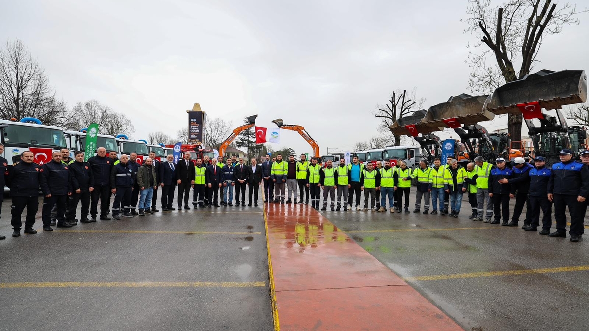 Sakarya Büyükşehir 59 yeni aracı envanterine kazandırdı