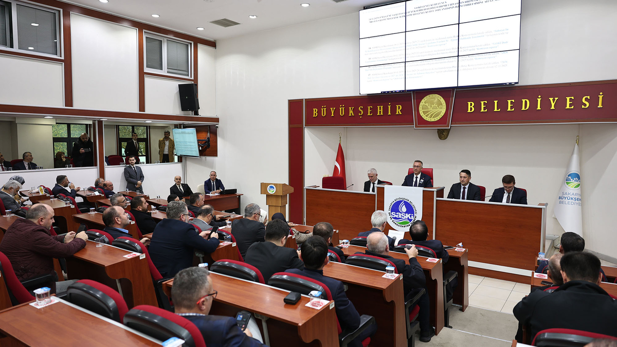 Sakarya Büyükşehir'in 2026 bütçesi belli oldu