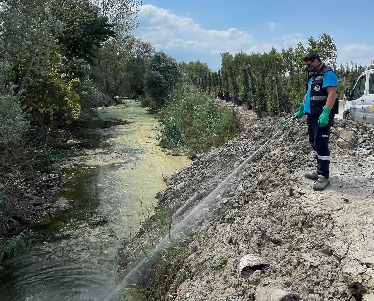 Sakarya Büyükşehir vektörler ile mücadeleyi sürdürüyor