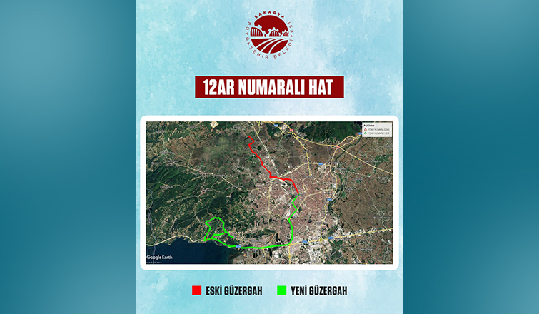Sakarya'da 10 farklı hatta güzergâh değişikliğine gidildi,  2 yeni hat geldi