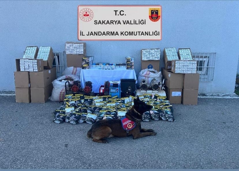 Sakarya'da 3 ilçede kaçakçılık operasyonu
