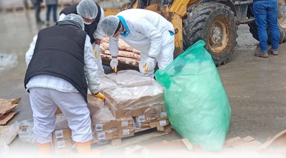 Sakarya'da 32 ton tarihi geçmiş tavuk eti ele geçirildi