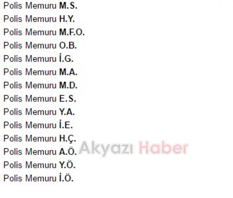 Sakarya da 49 emniyet mensubu açığa alındı 