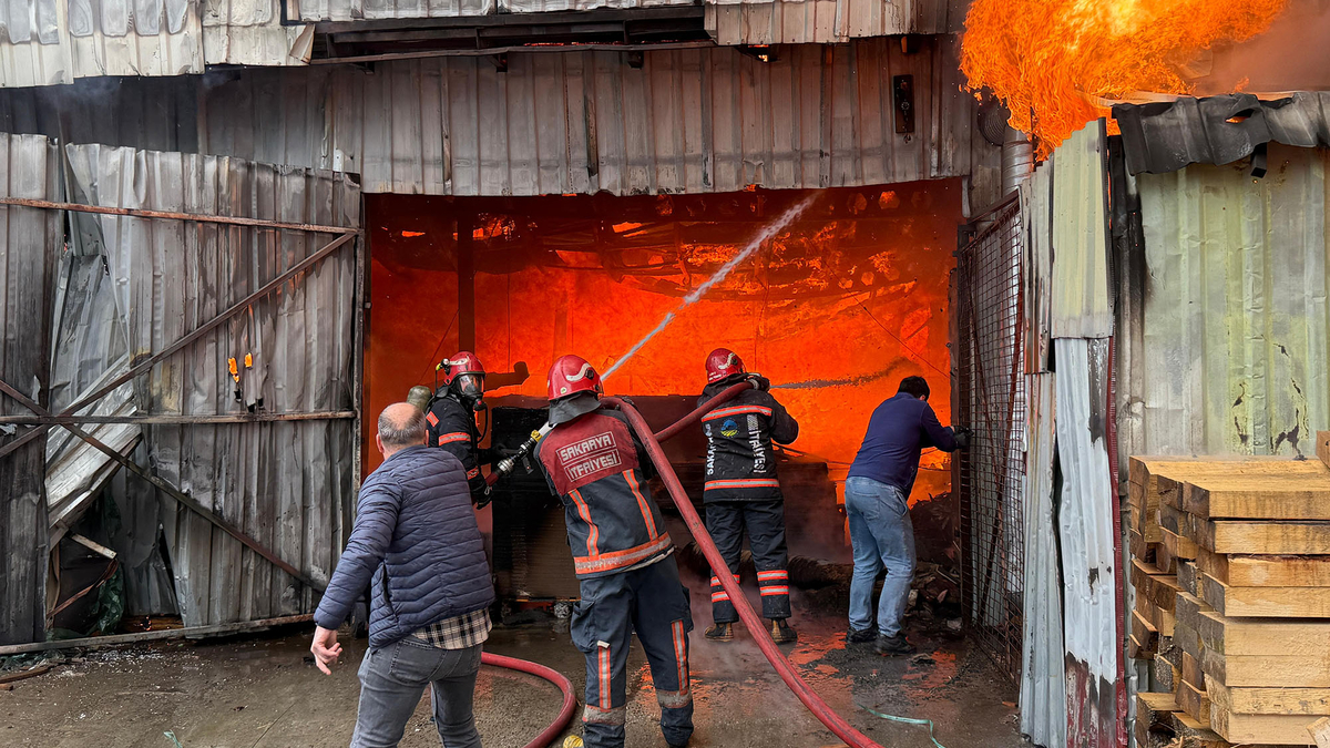 Sakarya'da bir yılda 5 bin 194 yangın vakası yaşandı