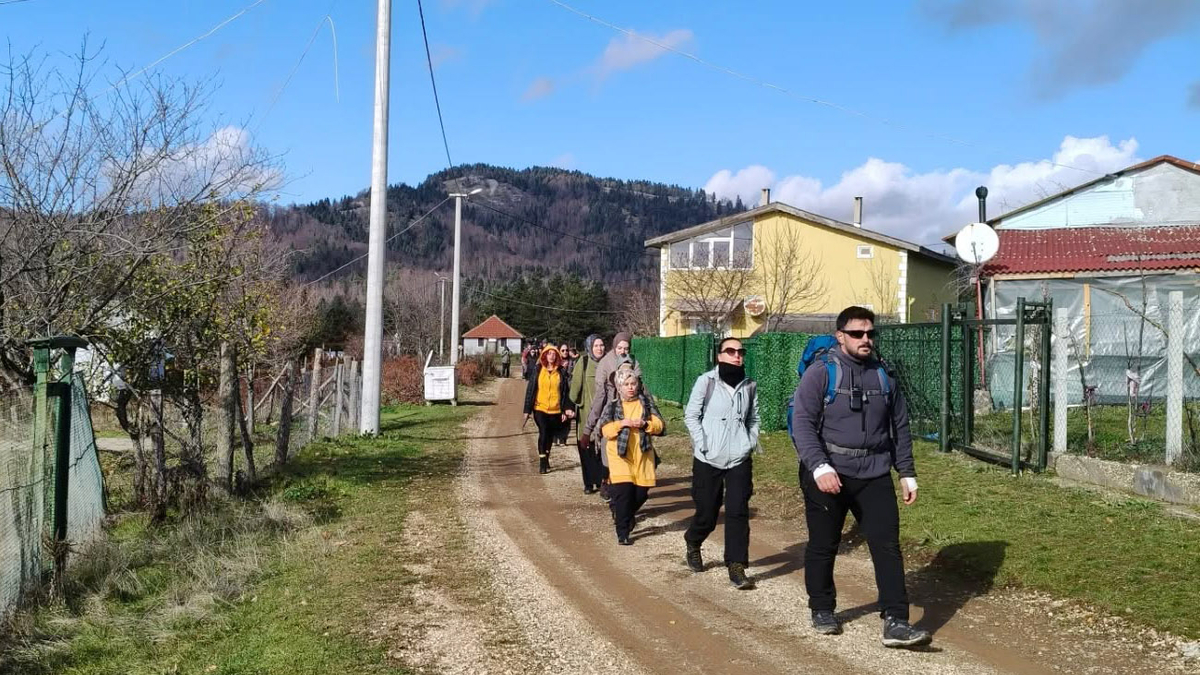 Sakarya'da doğa yürüyüşleri Kıranyurt ile final yaptı