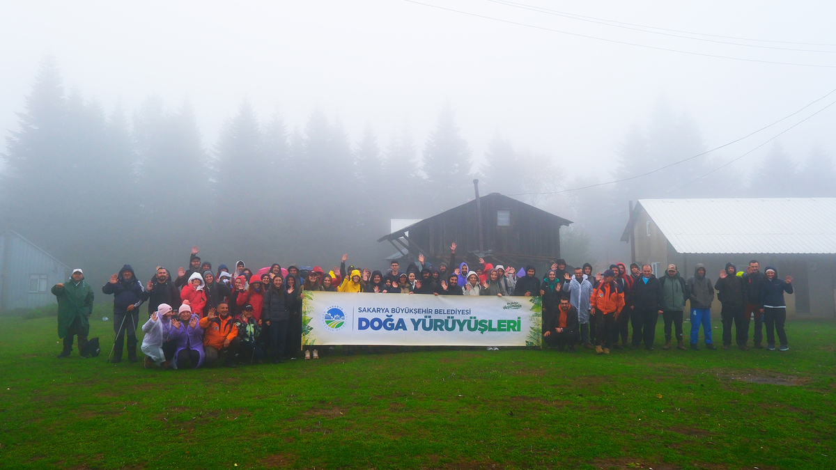 Sakarya'da doğa yürüyüşleri tamamlandı
