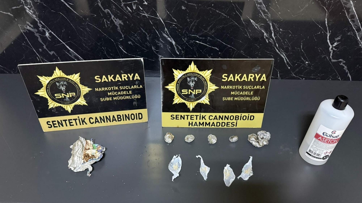 Sakarya'da narkotik ekiplerinden operasyon