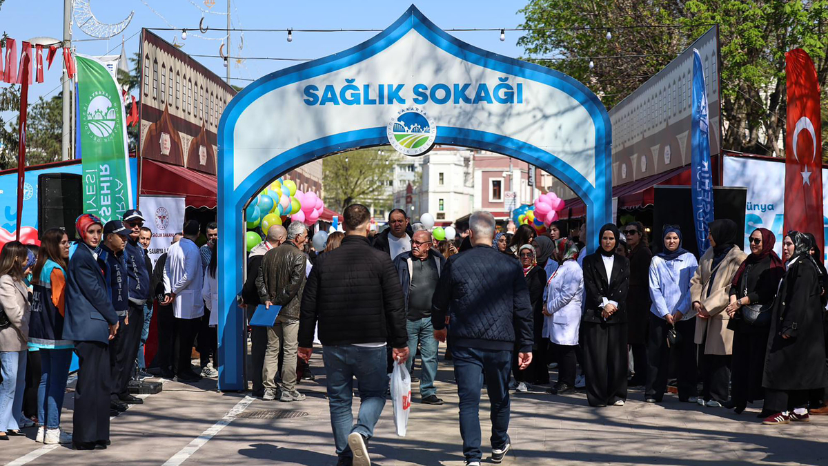 Sakarya'da Sağlık Sokağı açıldı