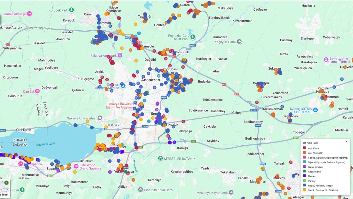 Sakarya'da sinek ve kene ile mücadelede dijital adım