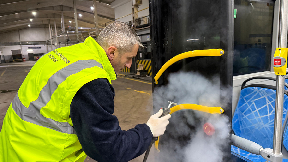 Sakarya'da toplu taşımada temiz ve sağlıklı bir yolculuk ortamı