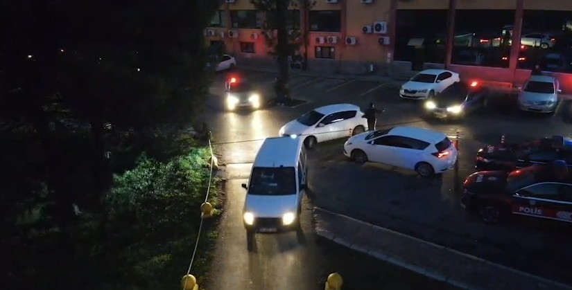 Sakarya'da torbacılara yönelik operasyon kamerada