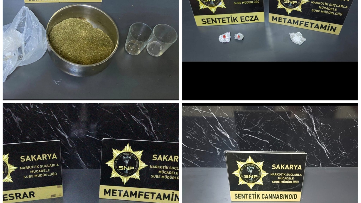 Sakarya'da torbacılara yönelik operasyon kamerada