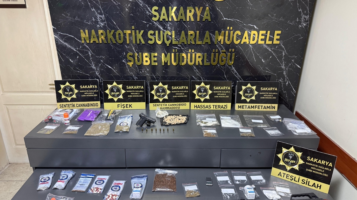 Sakarya'da torbacılara yönelik operasyon kamerada