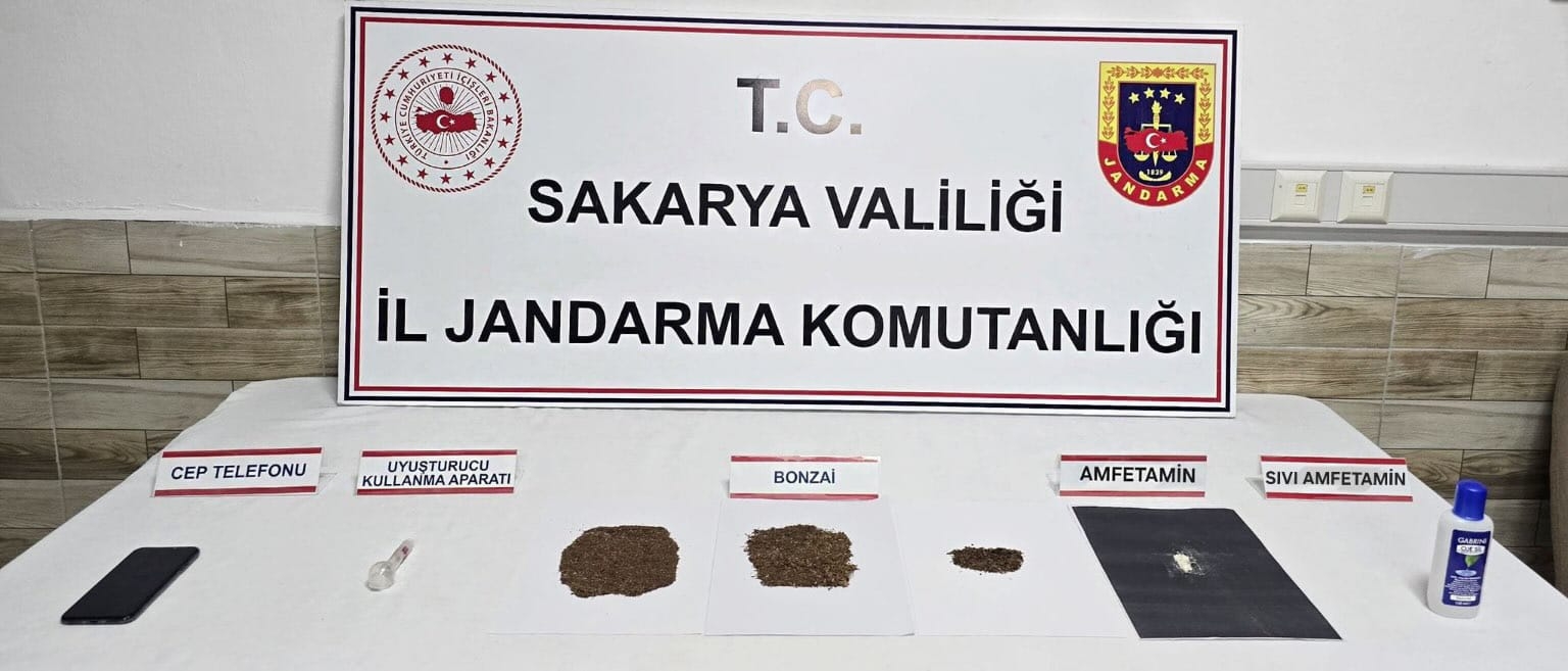 Sakarya'da uyuşturucu operasyonları