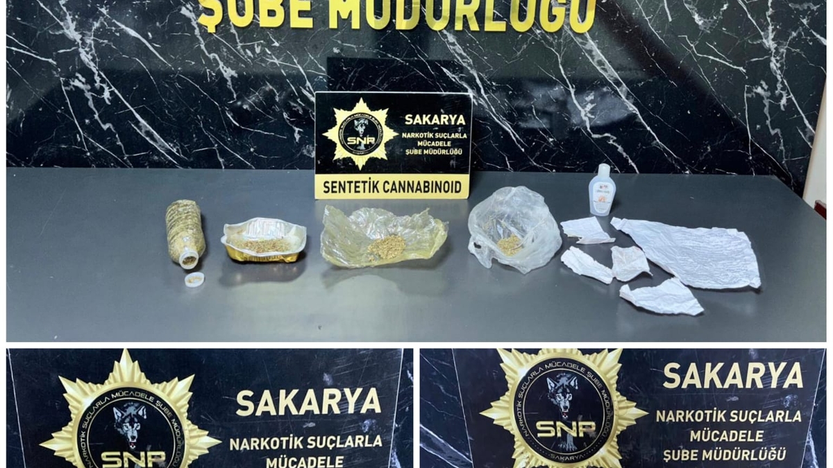 Sakarya'da uyuşturucu operasyonu