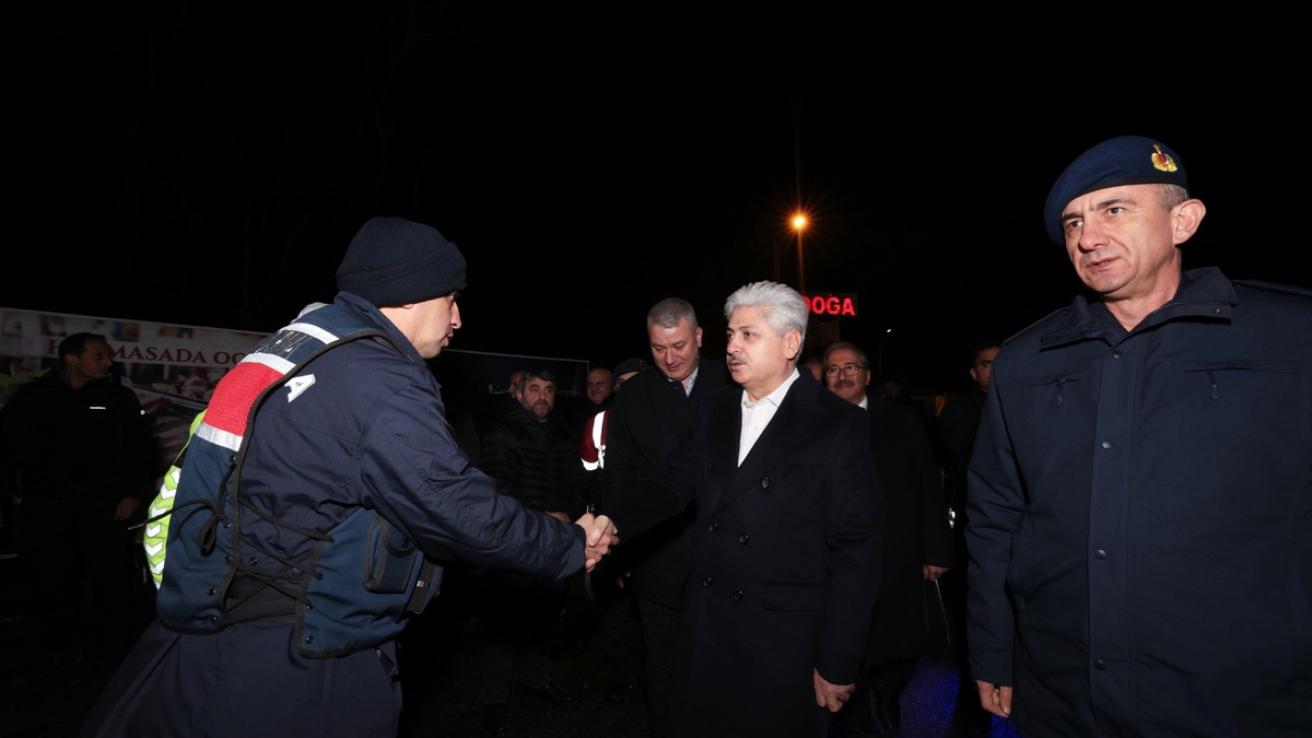 Sakarya'da yılbaşında 3 bin 756 güvenlik personeli görev yaptı