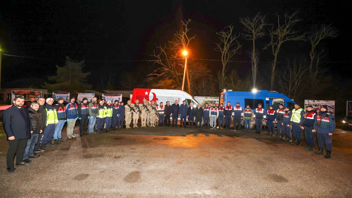 Sakarya'da yılbaşında 3 bin 756 güvenlik personeli görev yaptı
