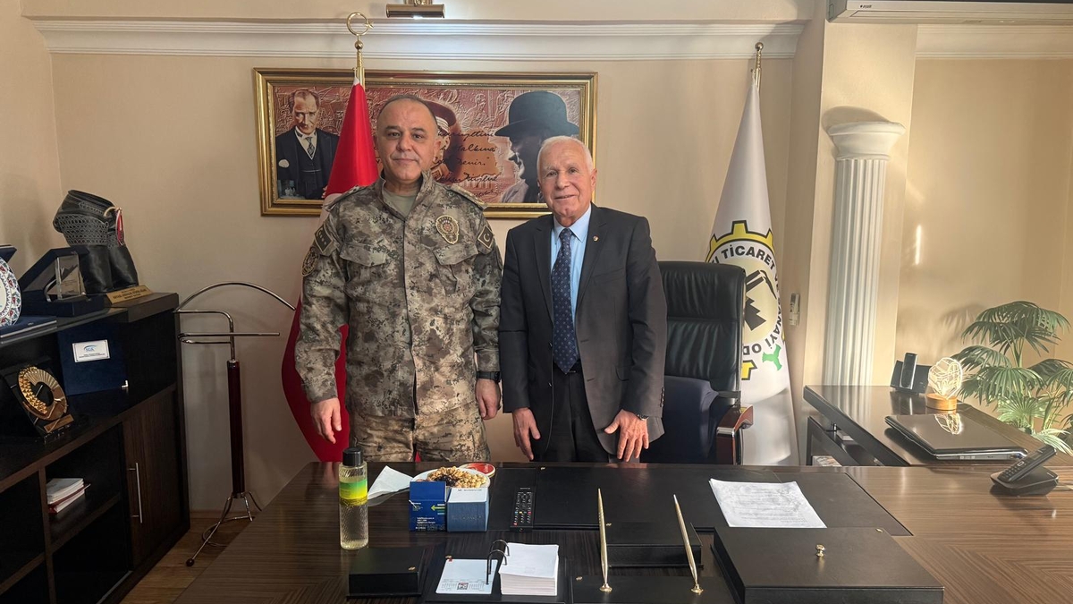 Sakarya Emniyet Müdürü Saka ATSO'yu ziyaret etti