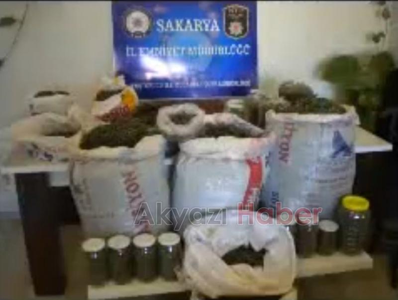 Sakarya Emniyetinden Akyazı da uyuşturucu operasyonu