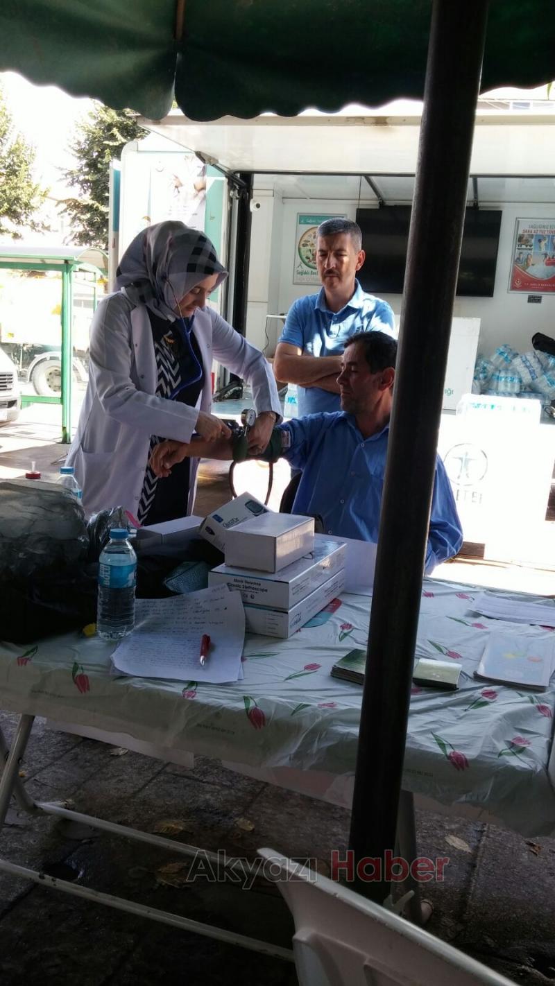  Sakarya Halk Sağlığı ve İlçe Sağlık Ekiplerinden Ücretsiz Sağlık Taraması