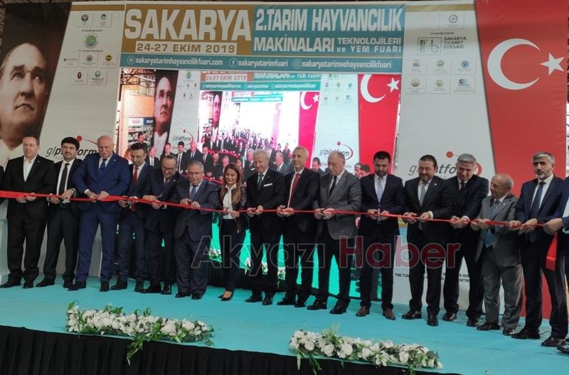 Sakarya ikinci tarım fuarı açıldı