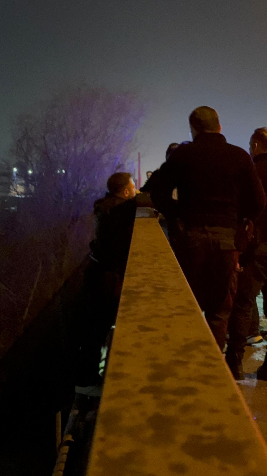 Sakarya Köprüsü'nde intihar girişimi