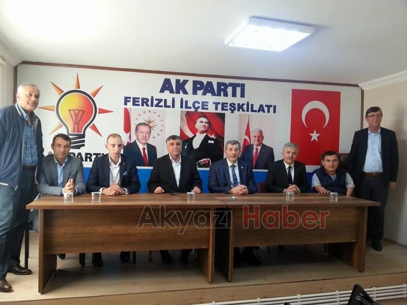 Sakarya Milletvekili Aday Adayı Recep Yıldırım Teşkilat Ziyaretlerini Sürdürüyor