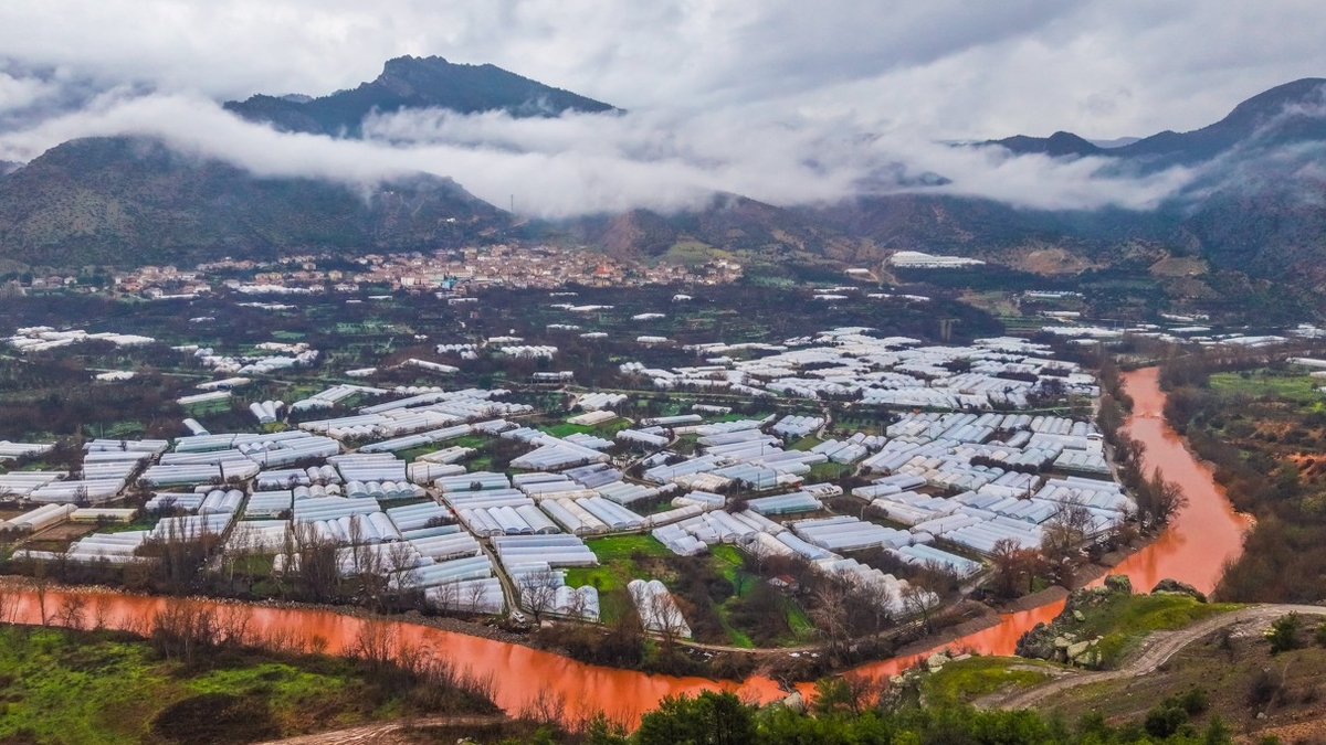 Sakarya Nehri kahverengiye döndü!