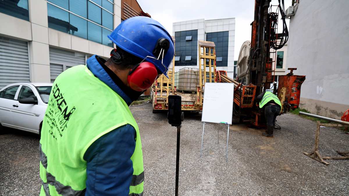 Sakarya'nın en büyük kentsel dönüşüm projesinde ilk sondaj yapıldı