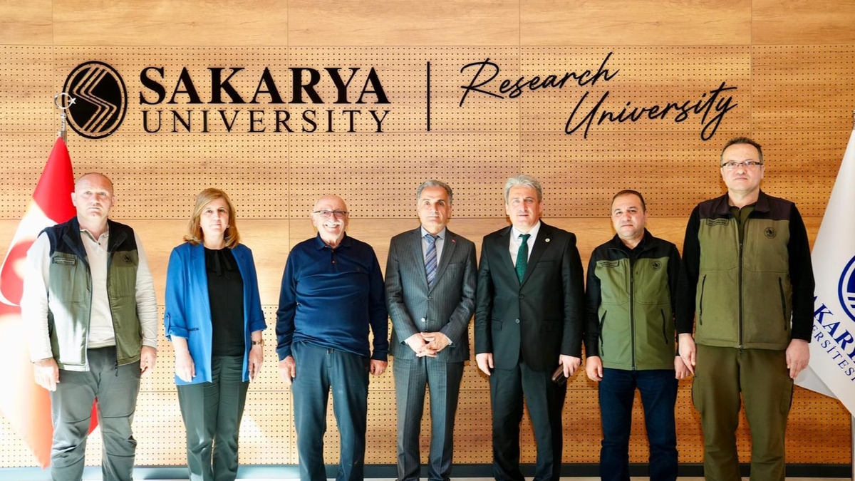 Sakarya Orman Bölge Müdürü Topçu’dan SAÜ Rektörü Prof. Dr. Hamza Al’a Ziyaret