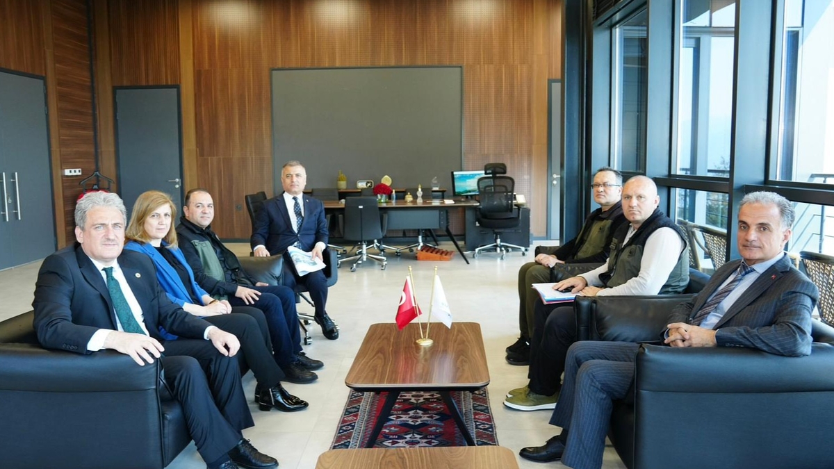 Sakarya Orman Bölge Müdürü Topçu’dan SAÜ Rektörü Prof. Dr. Hamza Al’a Ziyaret