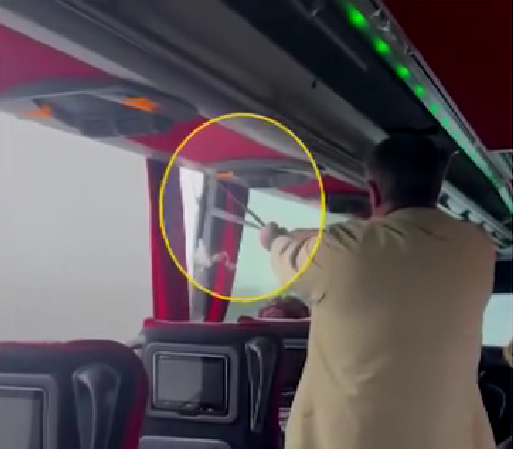 Sakarya otobüsünde skandal yolculuk