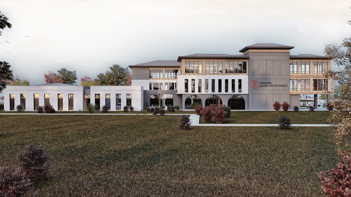 Sakarya Şehir Kütüphanesi için ilk kazma vuruldu