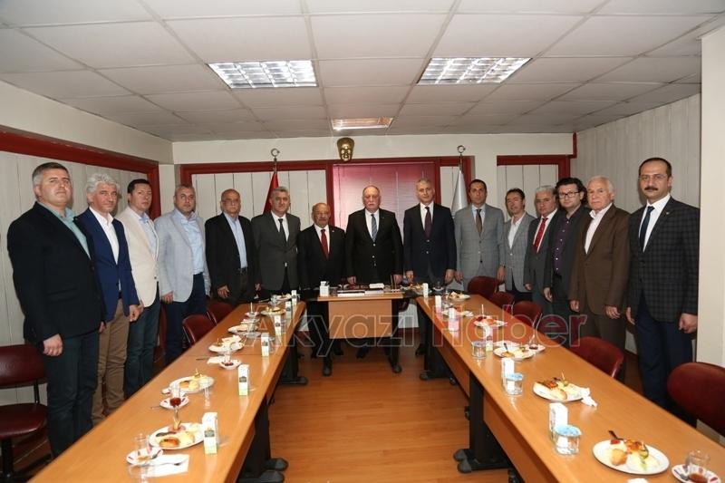 SATSO yönetiminden, ATSO'ya ziyaret