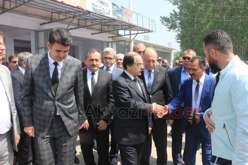 Sakarya Valisi Çoş Akyazı da İncelemelerde Bulundu