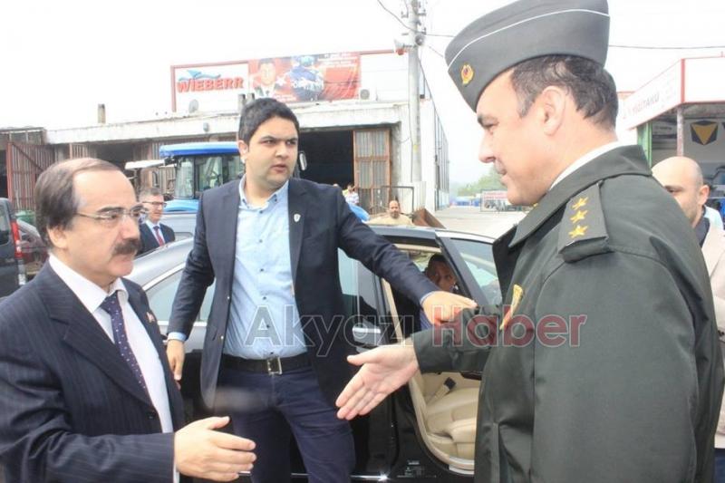 Sakarya Valisi Çoş Akyazı da İncelemelerde Bulundu