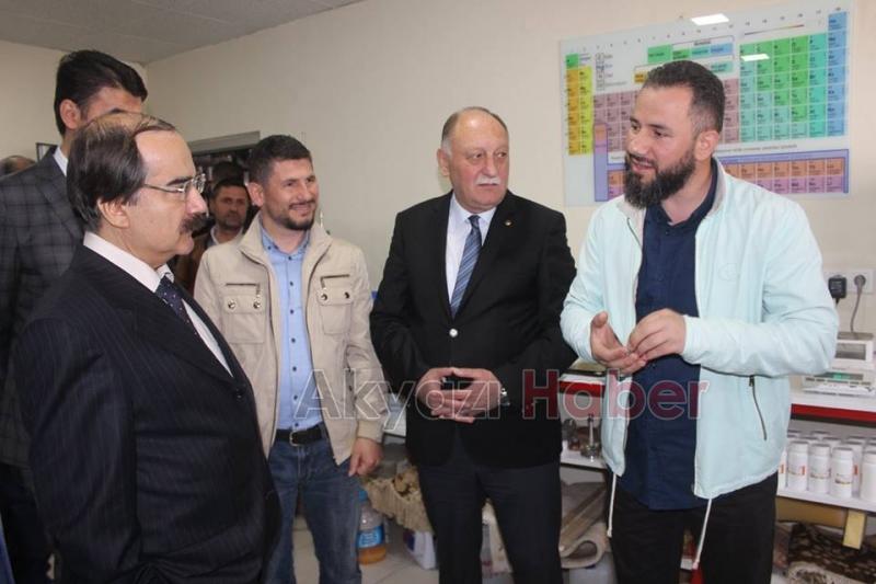 Sakarya Valisi Çoş Akyazı da İncelemelerde Bulundu