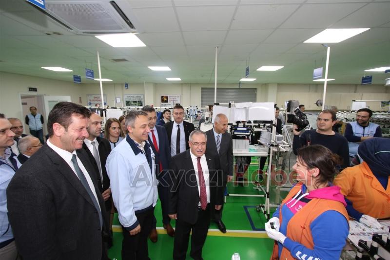 Sakarya Valisinden Yazakiye Teşekkür Plaketi