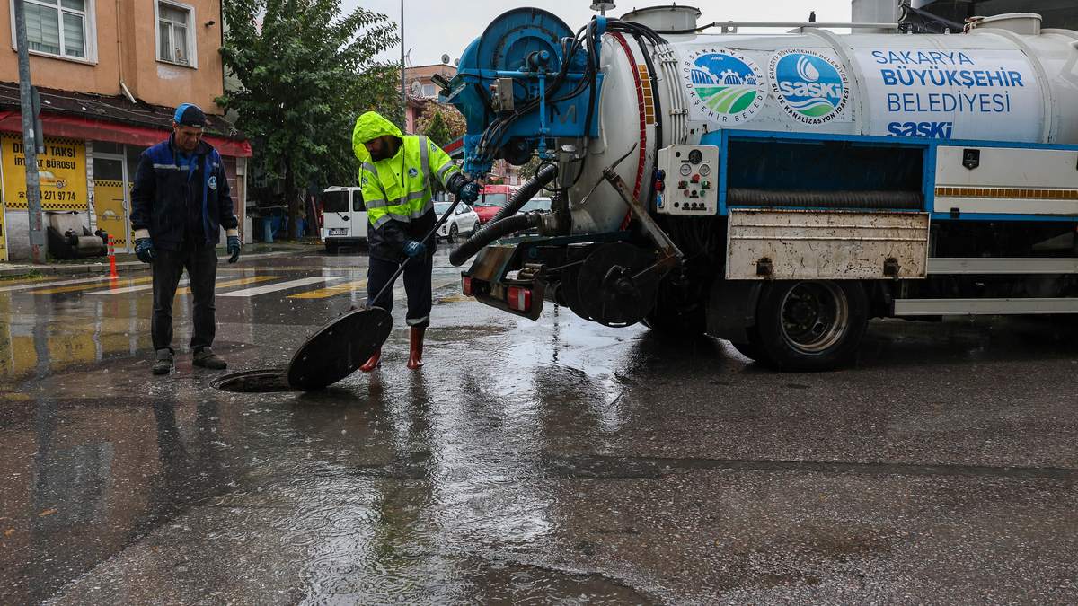 Sakarya'ya düşen yağış miktarı açıklandı