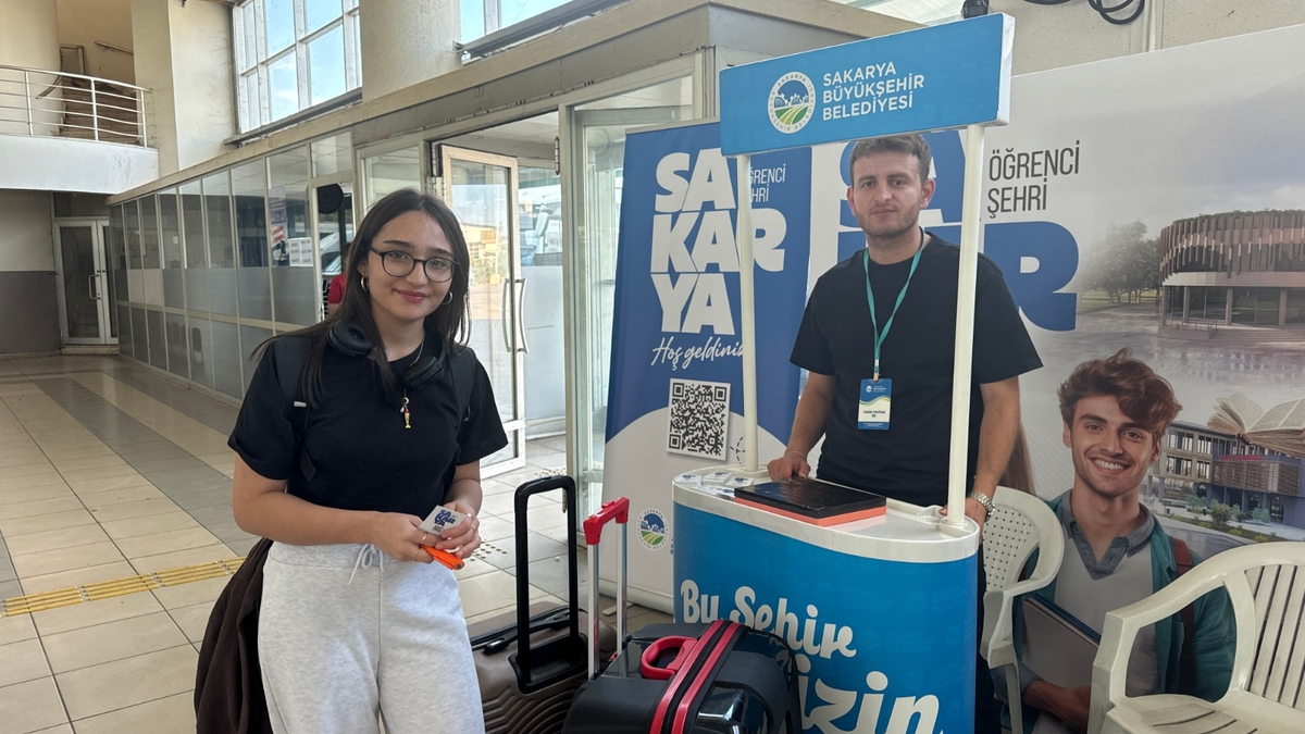 Sakarya'ya gelen üniversiteliler böyle karşılandı