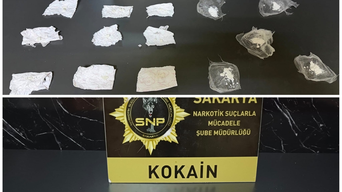 Sakarya'ya uyuşturucu getirirken yakalandı