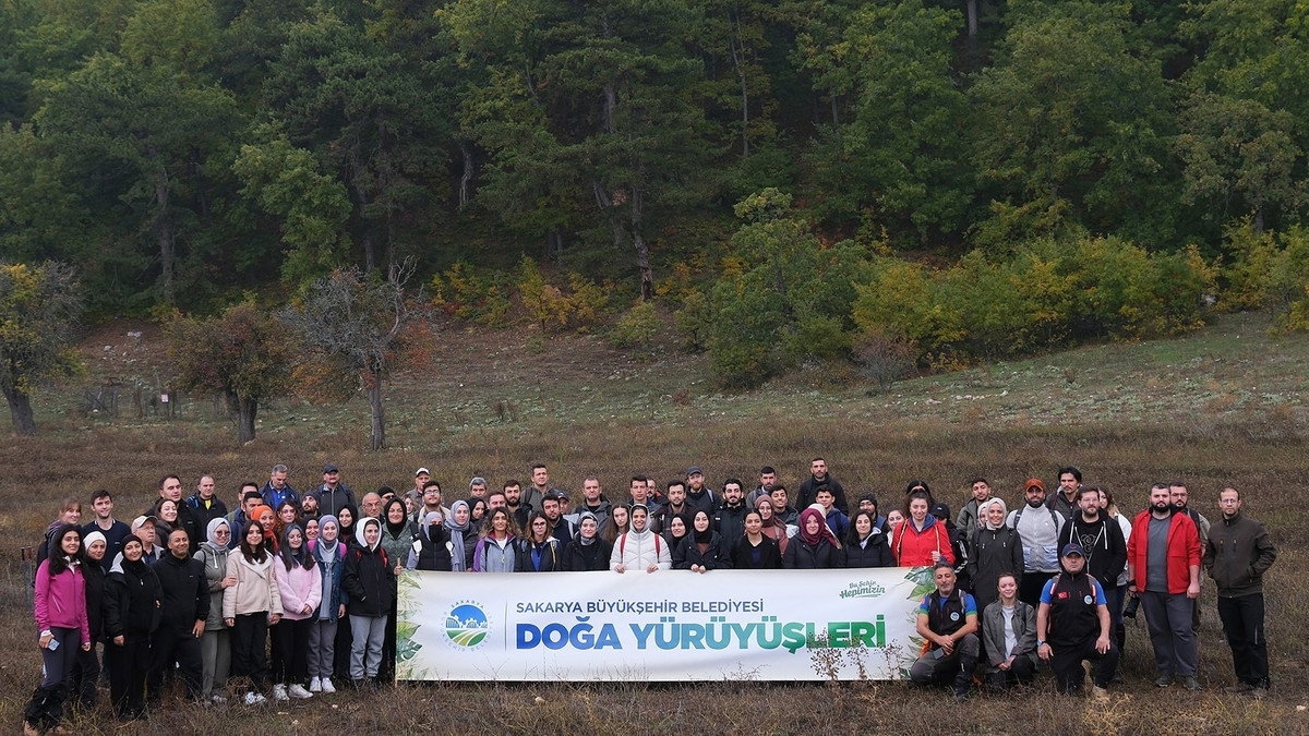 Sakarya’da Doğa Yürüyüşleri devam ediyor.