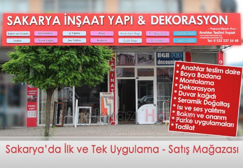 Sakaryada İlk ve Tek Uygulama Satış Mağazası Akyazıda