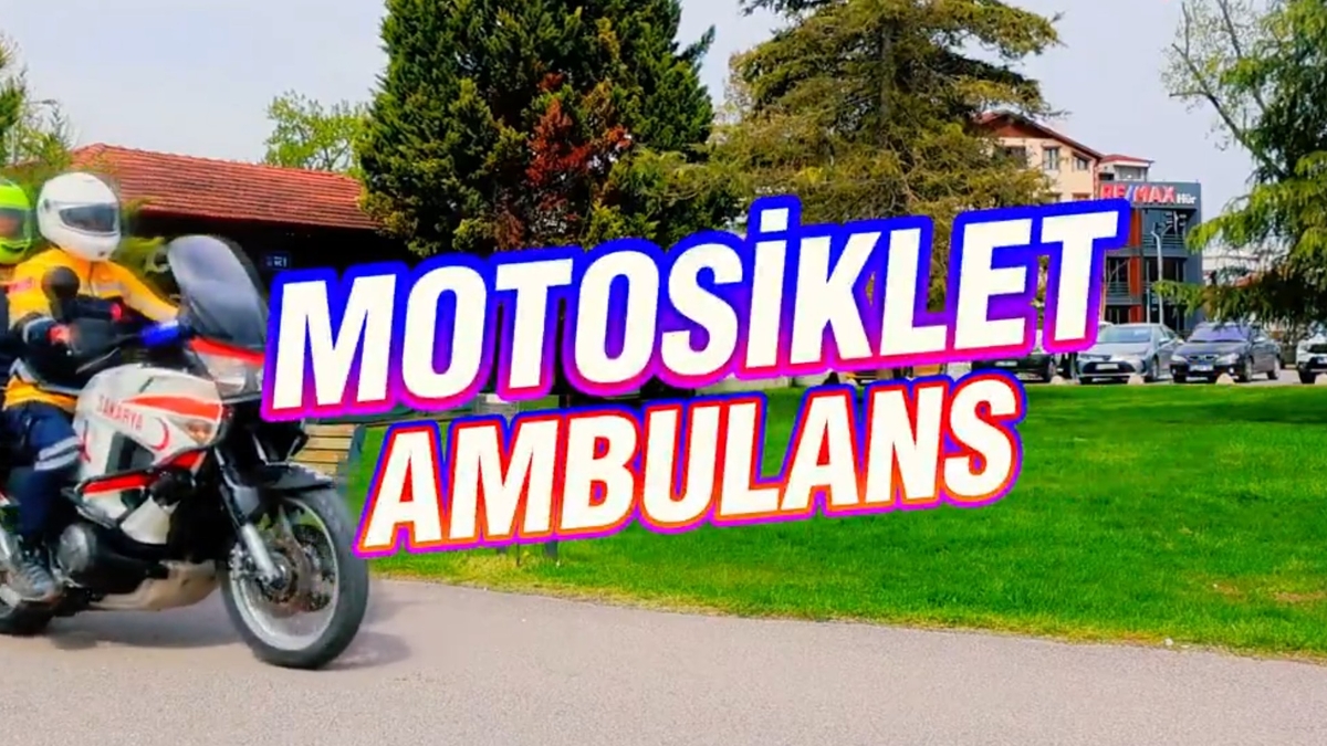 Sakarya’da motorize acil sağlık ekibi göreve başladı