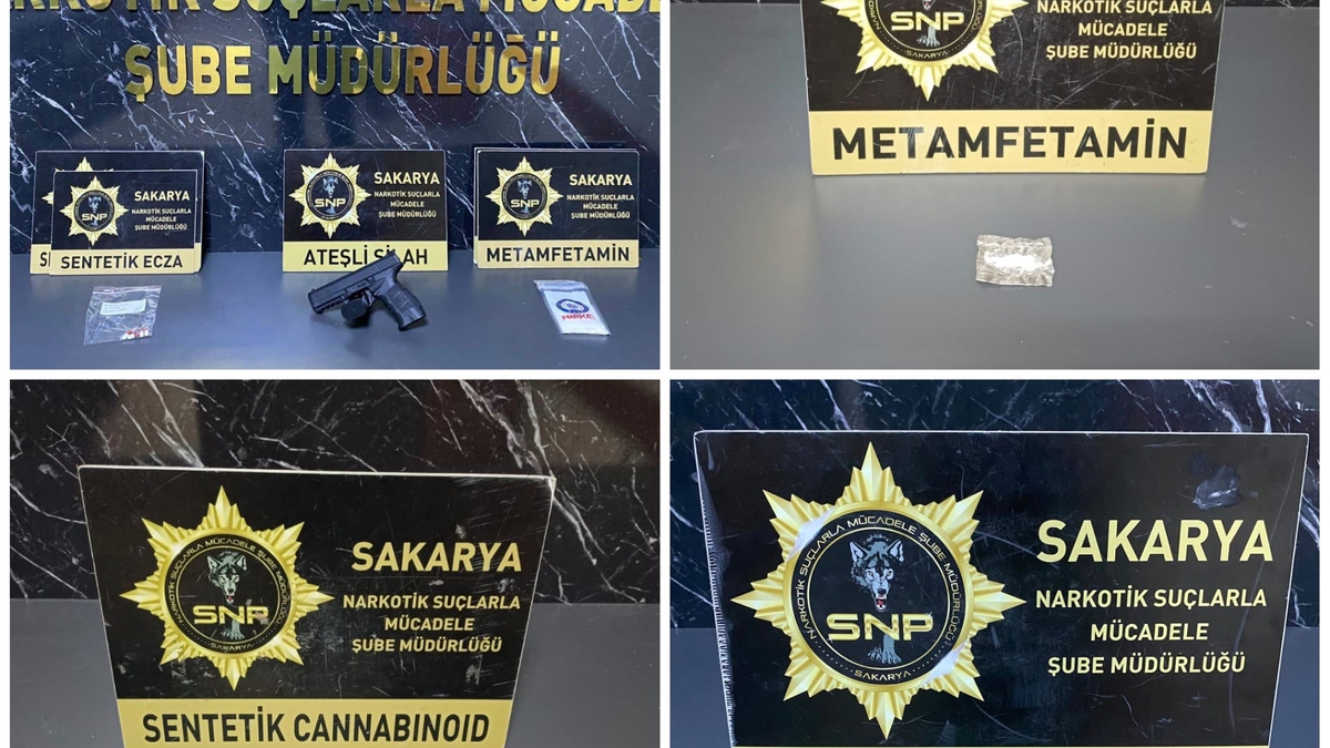 Sakarya’da Narkotik Operasyonu