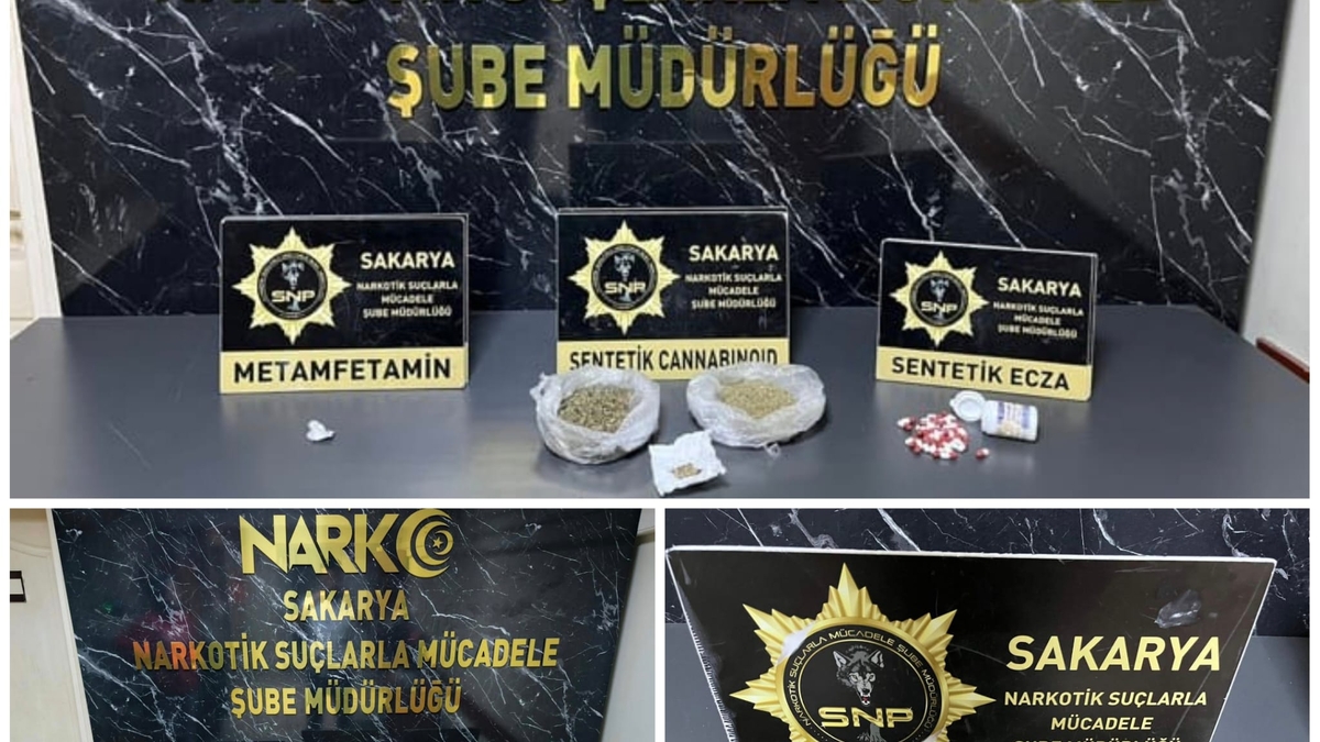 Sakarya’da Narkotik Operasyonu