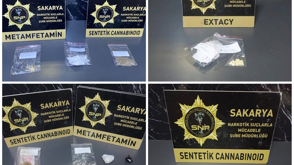 Sakarya’da Narkotik Operasyonu