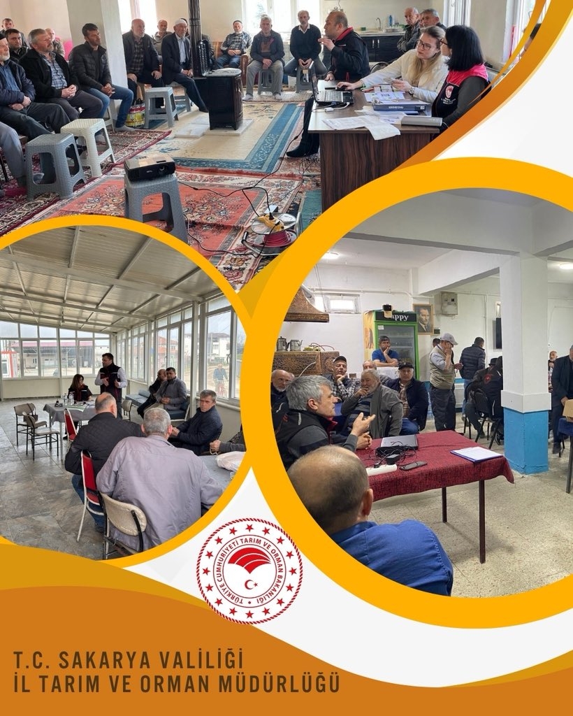 Sakarya’da üreticilere B-Reçete ve bitki koruma eğitimi